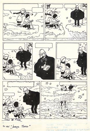 L'aventure de journal Tintin - 40 ans de Bande Dessinée by Johan De Moor - Auction record, sale price, and art valuation. Compare with similar artists and explore comparable artworks.