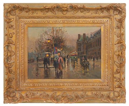 "Quai de Louvre, Paris"