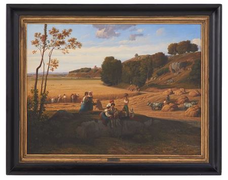 "The Harvesting", 1870