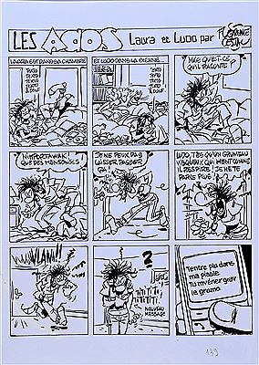 Teenagers. Laura and Ludo. Board n°139