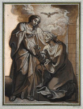 The meeting of the Virgin and Saint Elisabeth