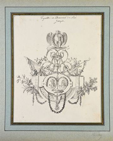 Vignette in honor of King Joseph Bonaparte