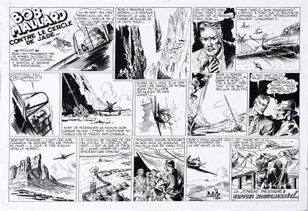 BOB MALLARD AGAINST THE JADE CIRCLE, PAGE 11.