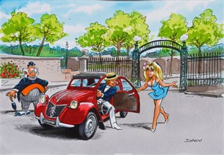 OLIVIER RAMEAU, LA 2CV.