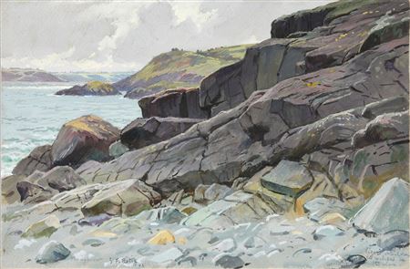 Rocks by the Sea