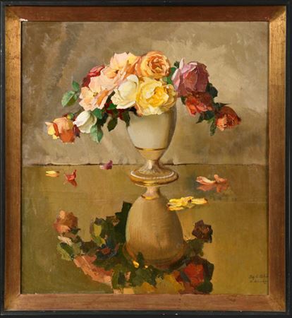 Roses in a vase