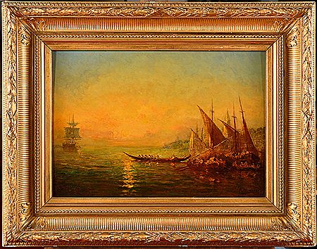 The Bosphorus in Constantinople