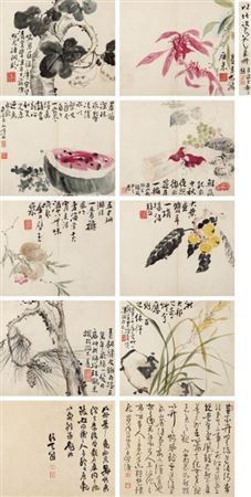 ALBUM OF FLOWERS AND VEGETABLES
