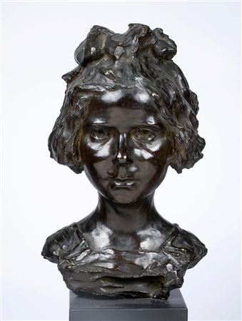 Portrait Bust of a Young Girl