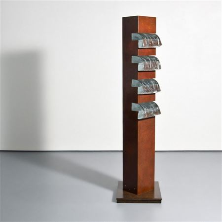 Bronze & Glass Sculpture
