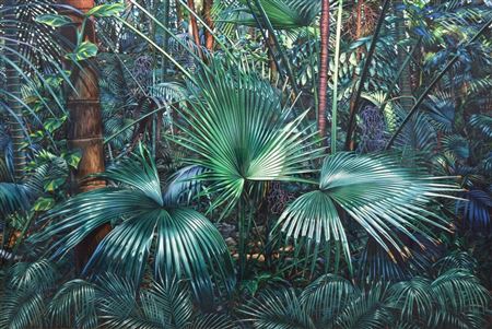 "Fan Palm Garden."