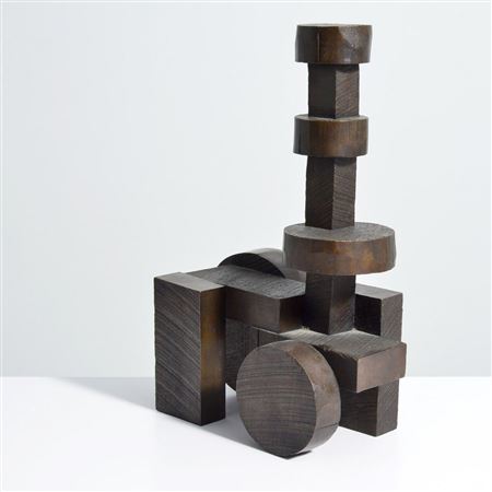 Abstract Bronze Sculpture