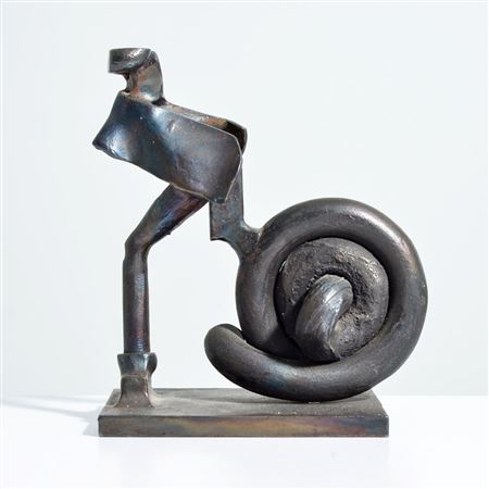 Abstract Metal Sculpture