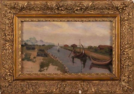 Foggy morning - Ria da Ferreira - Ovar by Alipio Brandao - Auction record, sale price, and art valuation. Compare with similar artists and explore comparable artworks.