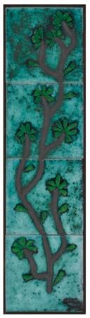 Panel of 4 tiles