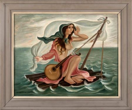 "Ex-voto / Raft" by Candido Costa Pinto - Auction record, sale price, and art valuation. Compare with similar artists and explore comparable artworks.