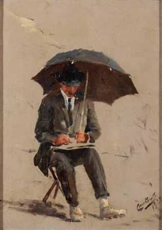 Sample artwork by Gabriel Constante (1875 - 1950), known for painting - View similar artists and auction records