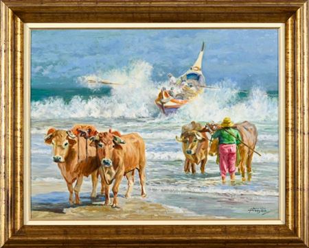 Return from fishing