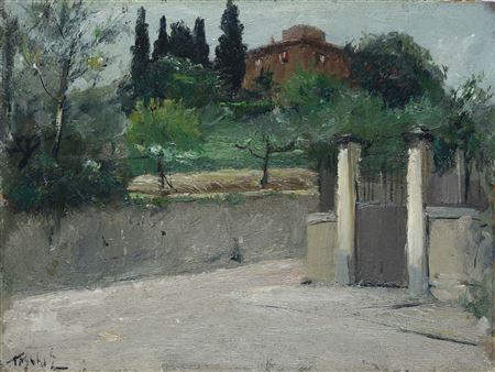 Il cancello by Ermanno Toschi - Auction record, sale price, and art valuation. Compare with similar artists and explore comparable artworks.