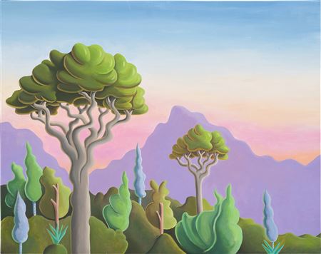 Trees in Deia