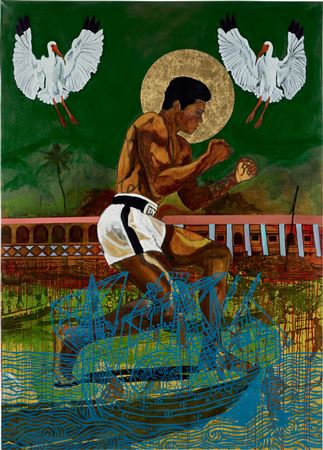 Colossus II by Godfried Donkor - Auction record, sale price, and art valuation. Compare with similar artists and explore comparable artworks.