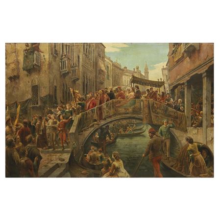 Sample artwork by Lodovico Raymond (1825 - 1898), known for painting - View similar artists and auction records