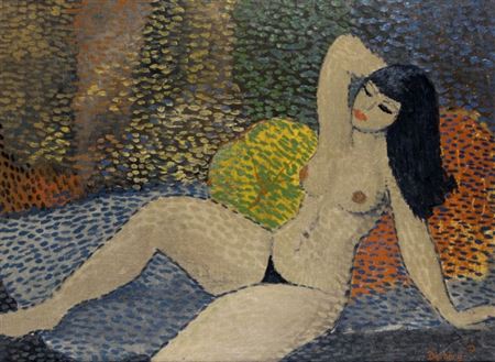 Reclining nude