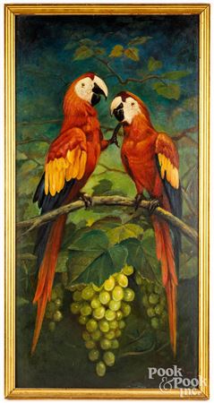 Two parrots