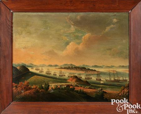 View of Whampoa Anchorage, ca. 185018.25
