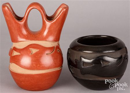 Santa Clara Indian pottery