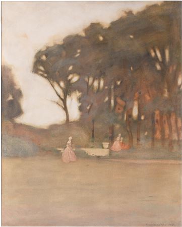 LANDSCAPE, LA POULDU, BRITTANY, 1901