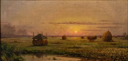 NEWBURYPORT MEADOWS AT SUNSET, 1904