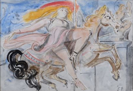 GIRL ON CAROUSEL (DOUBLE SIDED),1953