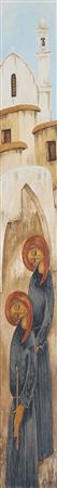 Sample artwork by Xanthos Hadjisoteriou (1920 - 2003), known for painting - View similar artists and auction records