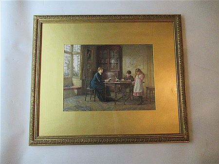 Sample artwork by Helen Allingham (1848 - 1926), known for landscape painting, cottages, magazine illustrations - View similar artists and auction records