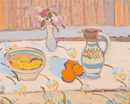 "Still life with fruit", 1981