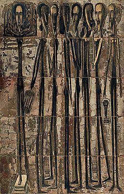 Sample artwork by Ved Nayar (Born 1933), known for painting, sculpture, installation, photography - View similar artists and auction records