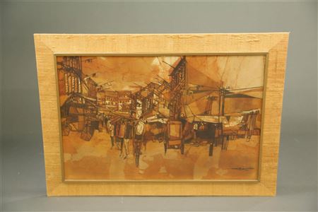 Village scene