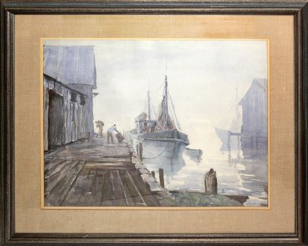 Wharf Workers by Taddeus Klodnicki - Auction record, sale price, and art valuation. Compare with similar artists and explore comparable artworks.