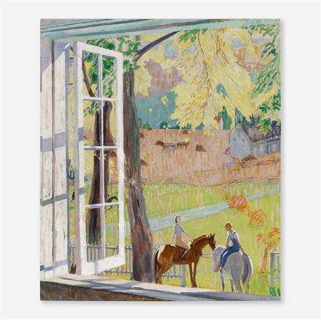 Untitled (Scene with Horses)