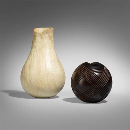 Vessel; Untitled (from the Old Earth series) (two works)