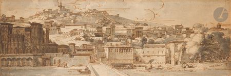 Imaginary view of Lyon