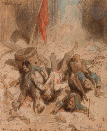 The Barricade or "Sad Memory", 1848