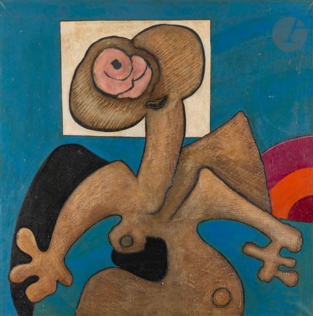 Sample artwork by Henri Ren (Born 1930), known for painting - View similar artists and auction records