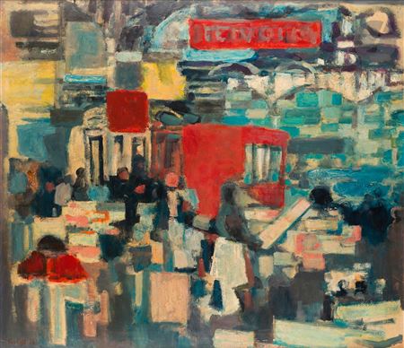 Animation on the banks of the Seine by Alexandre Sacha Garbell - Auction record, sale price, and art valuation. Compare with similar artists and explore comparable artworks.
