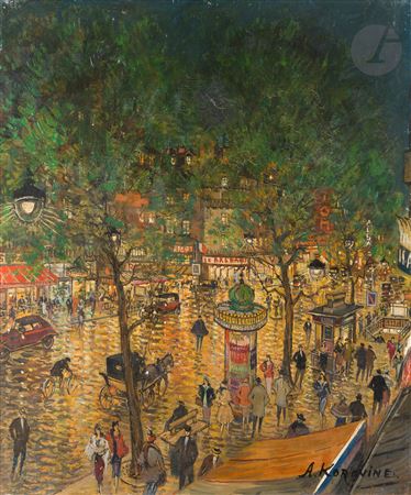 Paris, boulevard Montmartre