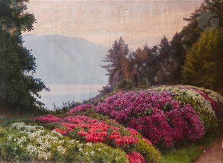 Crimean floral landscape in spring, 1913