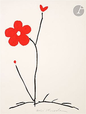 Flower X, 2004 by Aki Kuroda - Auction record, sale price, and art valuation. Compare with similar artists and explore comparable artworks.
