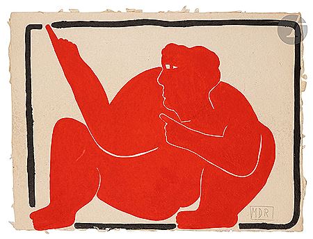 Wrestler I, 2002 by Marco Del Re - Auction record, sale price, and art valuation. Compare with similar artists and explore comparable artworks.