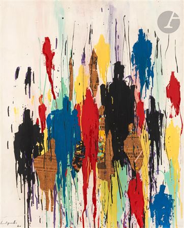 Foule, 1960 by Bernard Maurice Quentin - Auction record, sale price, and art valuation. Compare with similar artists and explore comparable artworks.